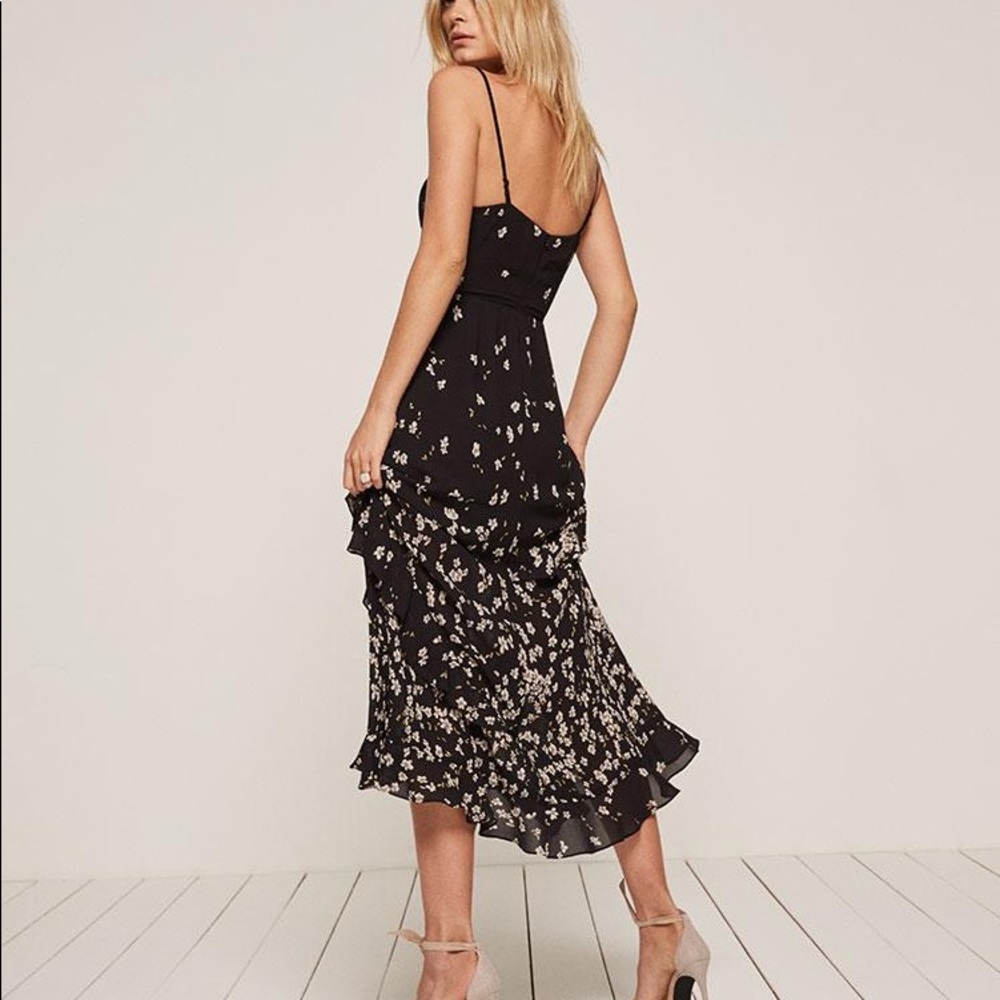 Reformation Sasha Dress in Oleander 0